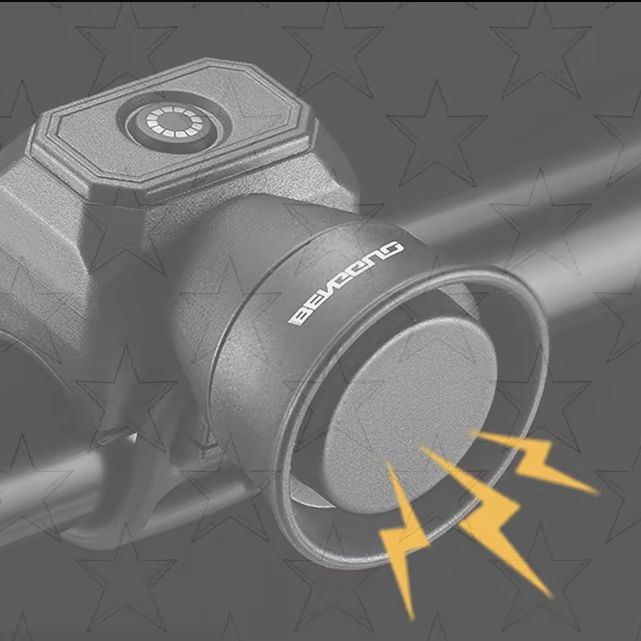 Bike Bell - Güvenlik Bisiklet Zili, USB Şarj Edilebilir