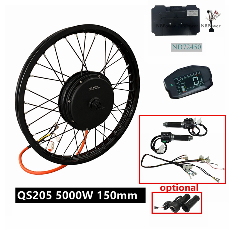 NBpower/QS205 V3 72v 5000W E-b - Cycling Gear Display incelemesi ve fiyatı