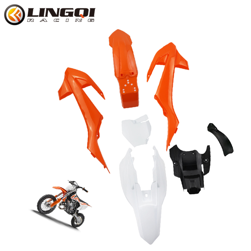 LINGQI yarış KT50 motosiklet F - Bike Fender Set incelemesi ve fiyatı