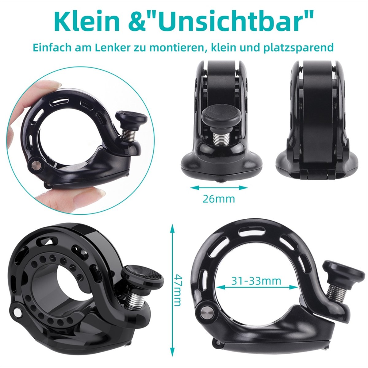 AD45 Dağ Bisikleti Alüminyum Z - Bike Bell incelemesi ve fiyatı