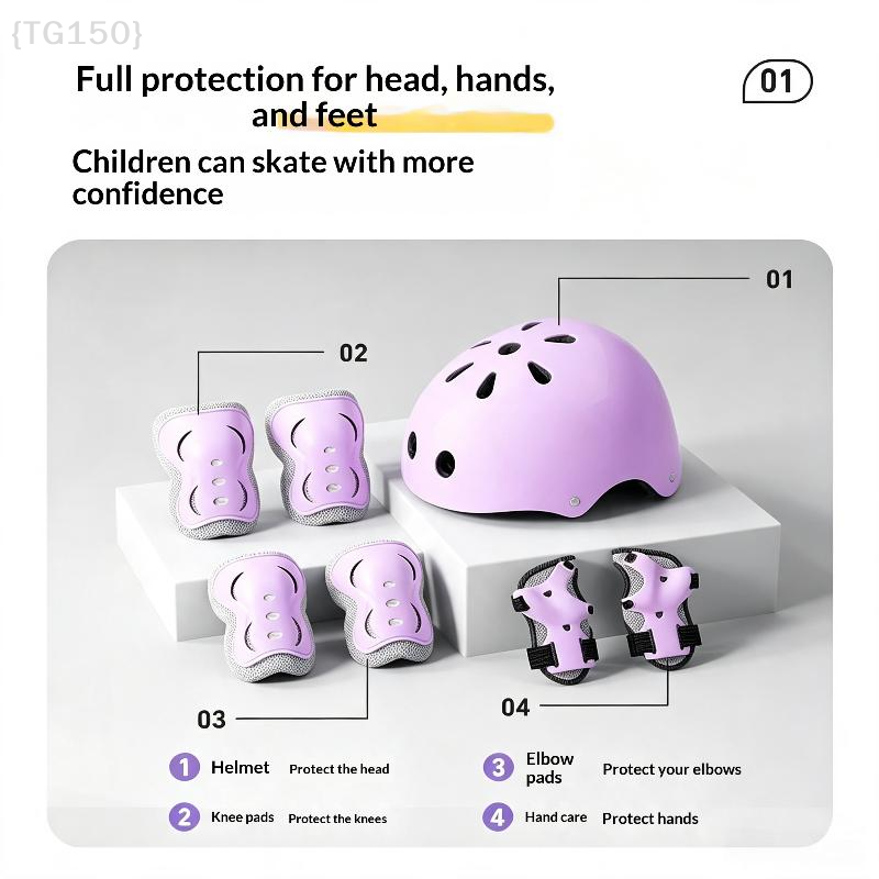 7/6 Parça Çocuk Güvenlik Kaskı - Cycling Safety Gear For Kids incelemesi ve fiyatı