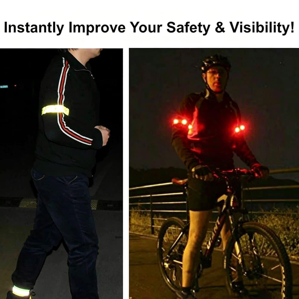 LED Yansıtıcı Kol Bandı, Flaş  - Cycling Visibility Gear incelemesi ve fiyatı
